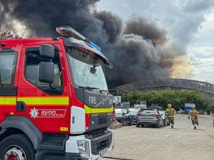 Bristol fire LIVE: ‘Explosions’ heard as huge blaze erupts in Brislington