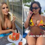 Carmen Electra vs. Stella Hudgens Who’d You Rather?! Fruity Females