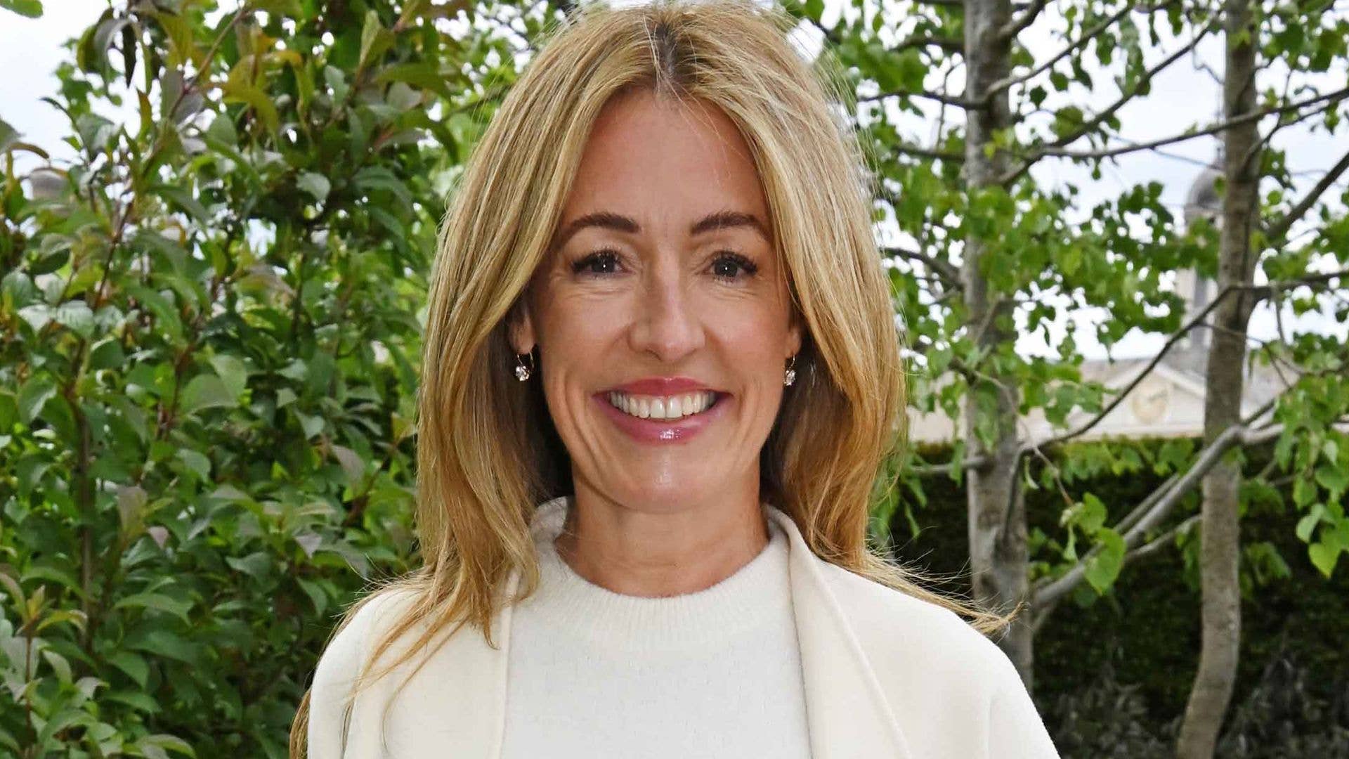 Cat Deeley’s red Next suit is proof tailoring can be effortlessly cool