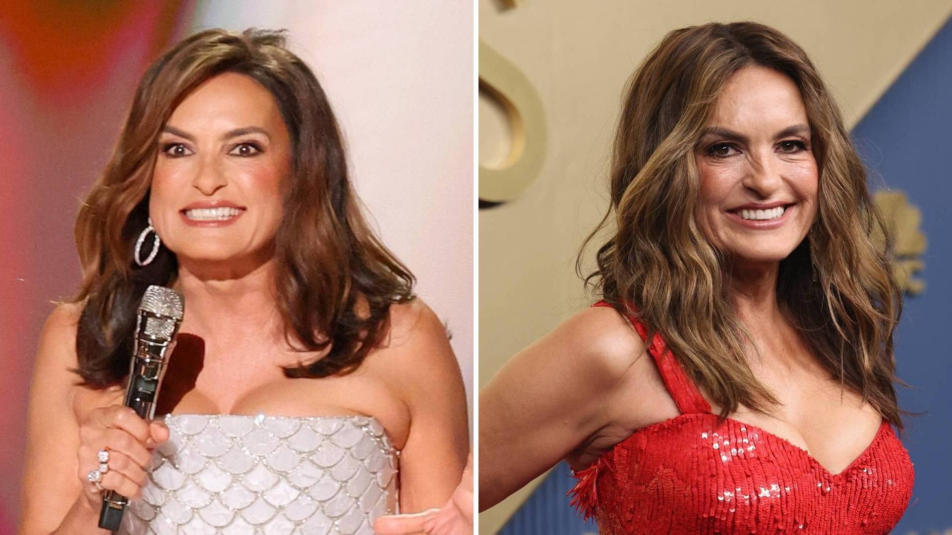 Every single stunning dress Mariska Hargitay changed into as Emmys host