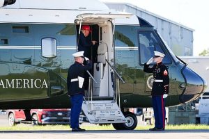 Lip reader reveals Donald Trump’s brutal rant at Marine One pilot caught on video