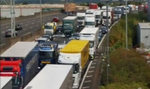 M25 traffic LIVE: Closure in Essex after crash between car and lorry – Severe delays