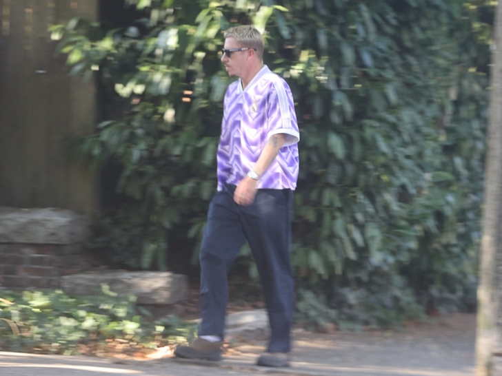 Macklemore Spotted On A Walk in Seattle After Ed Sheeran Tour Exit