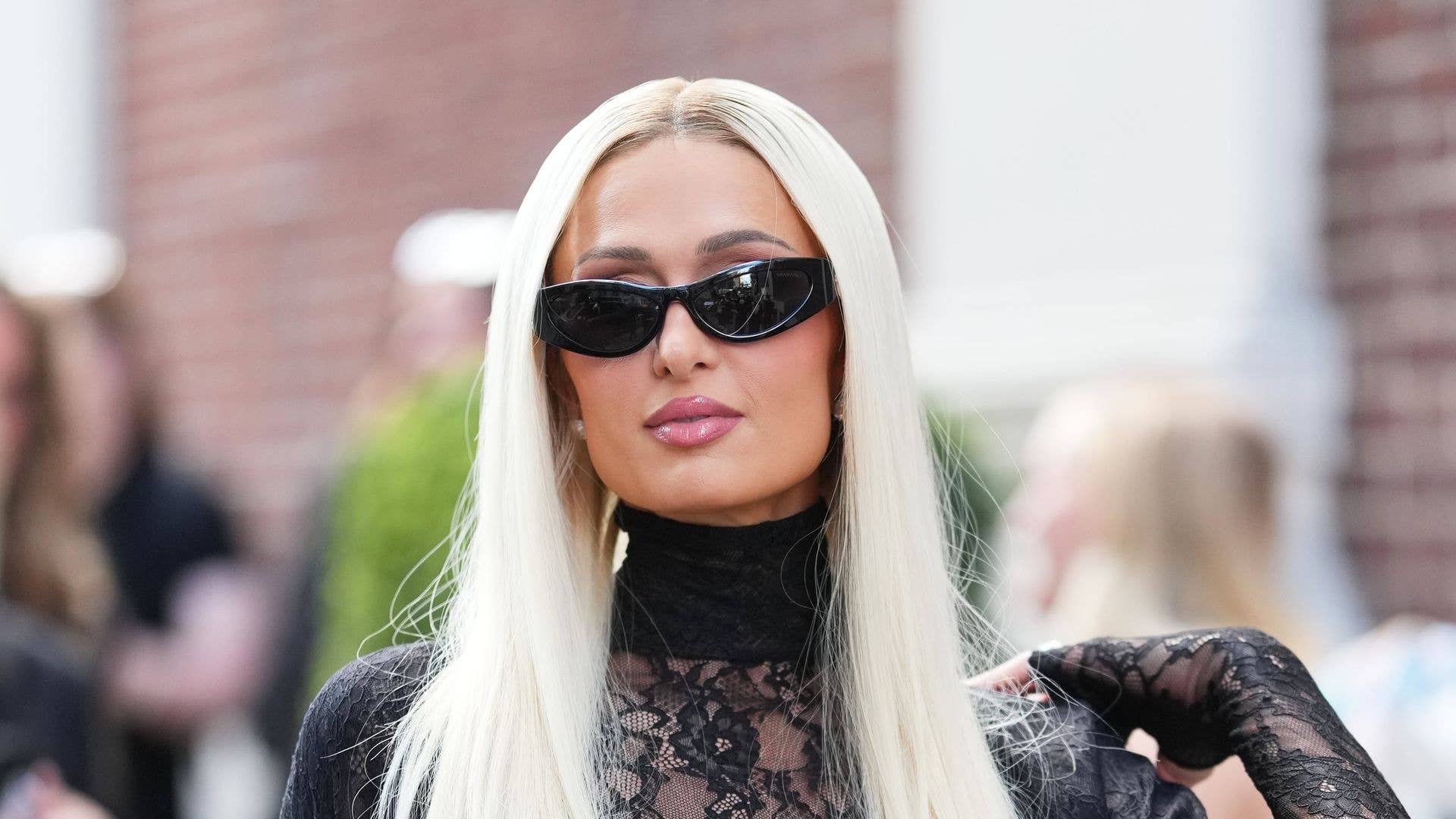 Paris Hilton, 45, turns heads in ‘naked’ dress for NYFW