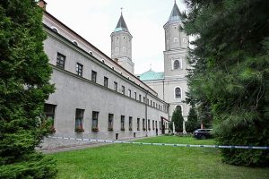Priest dies after horror stabbing attack at Polish monastery as four others wounded