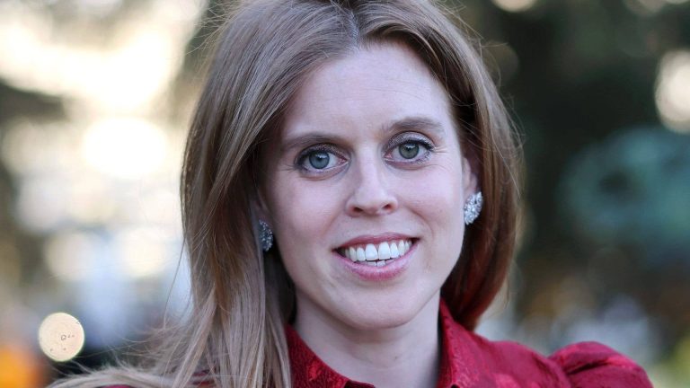 Princess Beatrice is a Gothic goddess in £1.1k directional new look