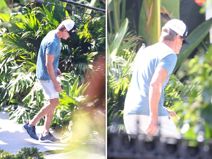 Rande Gerber Returns To Son Presley’s Los Angeles Home After Death