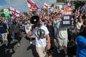 Six men ‘wanted by police’ after violent disorder at Portsmouth anti-migrant protest