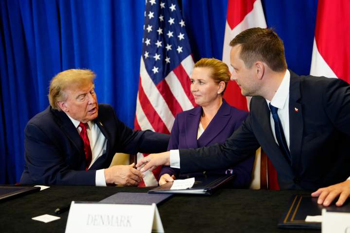 Trump signs Arctic security deal with Greenland, Denmark
