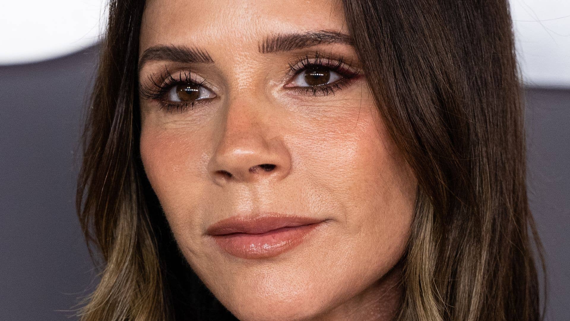 Victoria Beckham completely overhauls her signature style – and wears sultry ‘naked’ dress