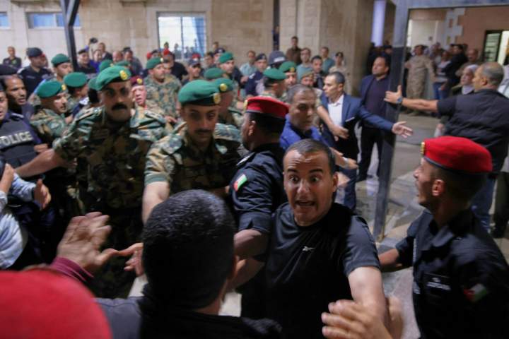 7 dead, 40 wounded after gunmen open fire at funeral in Jordan