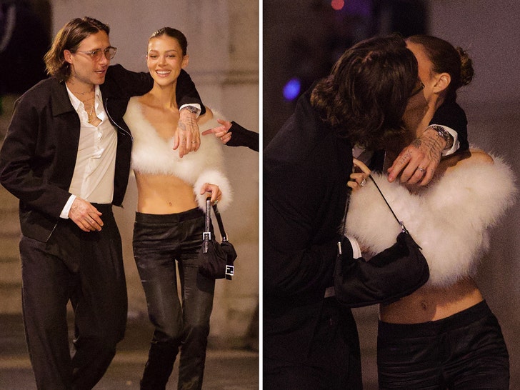 Brooklyn Beckham & Nicola Peltz Skip Victoria’s Fashion Show, Enjoy Paris Outing
