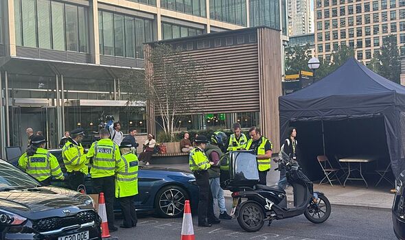 Canary Wharf RECAP: Police swarm area in London with dozens of officers after incident