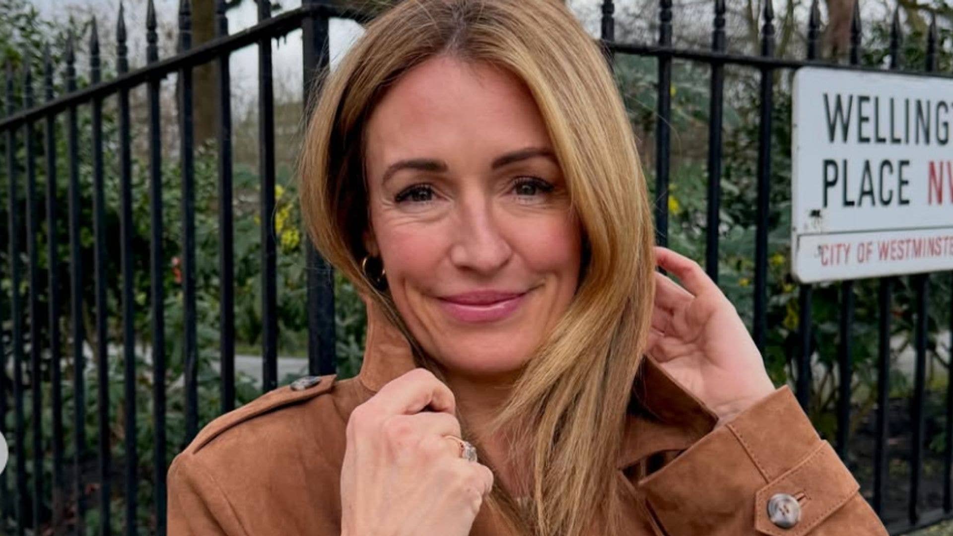 Cat Deeley just declared it suede season in the comfiest £75 M&S boots