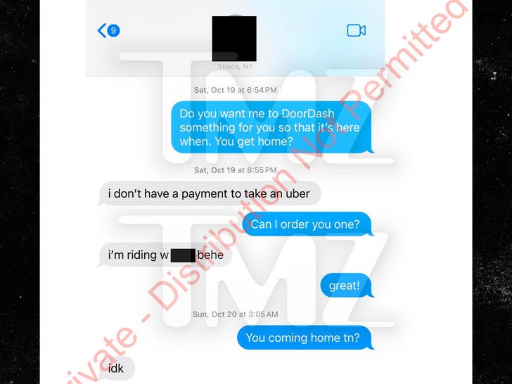 Cornell 7 Claim Texts Show Jane Doe Was Not Incapacitated