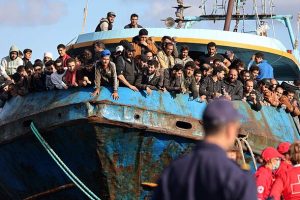 Crisis as 400 migrants paying £3,000 each arrive on island in just 24 hours