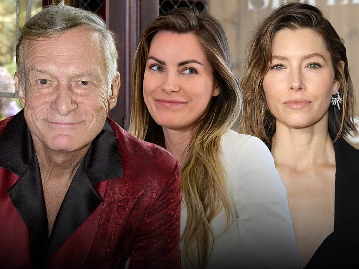 Crystal Hefner Asks Jessica Biel Not to Play Hugh Hefner’s Wife in New Movie