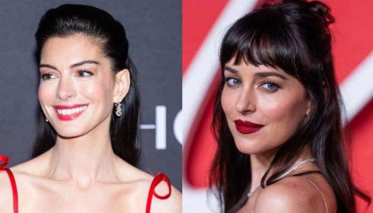 Details of Anne Hathaway, Dakota Johnson’s ‘Verity’ looks revealed