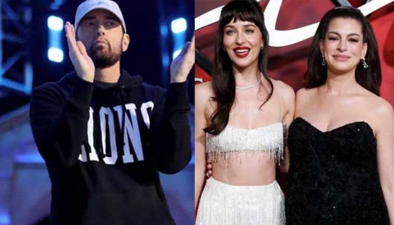 Eminem remembers late friend a day after Anne Hathaway raps ‘Lose Yourself’