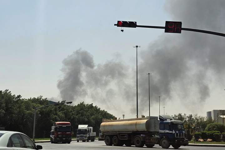 Explosions heard in Saudi capital as Middle-East conflict intensifies