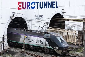 Horror as freight train and bus involved in crash at Channel Tunnel entrance