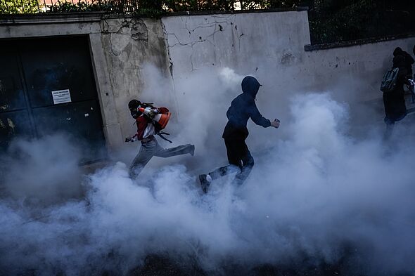 Horror in France as boy, 15, has ‘hand blown off’ during school protest