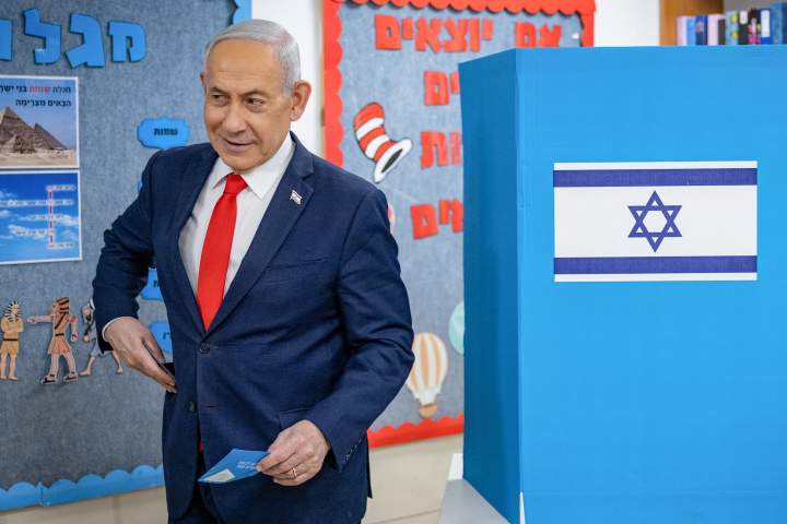 Israeli election exit polls show no clear winner with Netanyahu’s fate unknown