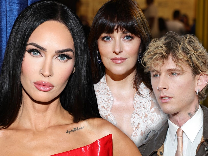 Megan Fox Unbothered by MGK Moving on With Dakota Johnson