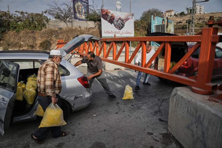 Palestinian officials plead to foreign governments as Israelis return to the polls
