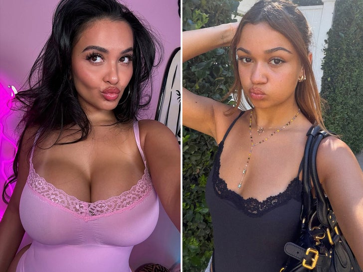 Stella Hudgens vs. Madison Bailey — Pouty Face Babes Edition