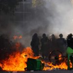 Teenager’s hand blown off as French school protests enter 3rd week