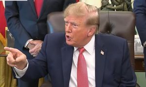 Trump furiously snaps at reporter in tense White House moment – ‘You better be careful!’