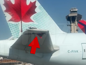 Two Planes Collide on LAX Tarmac, See The Damage